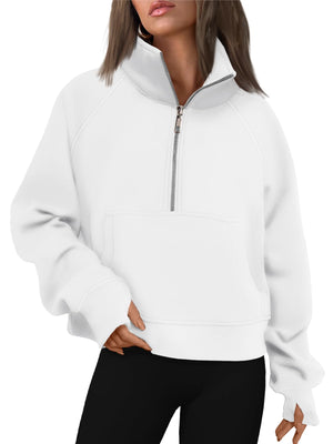 Fall outfits fleece sweatshirt