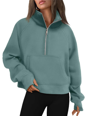 Fall outfits fleece sweatshirt