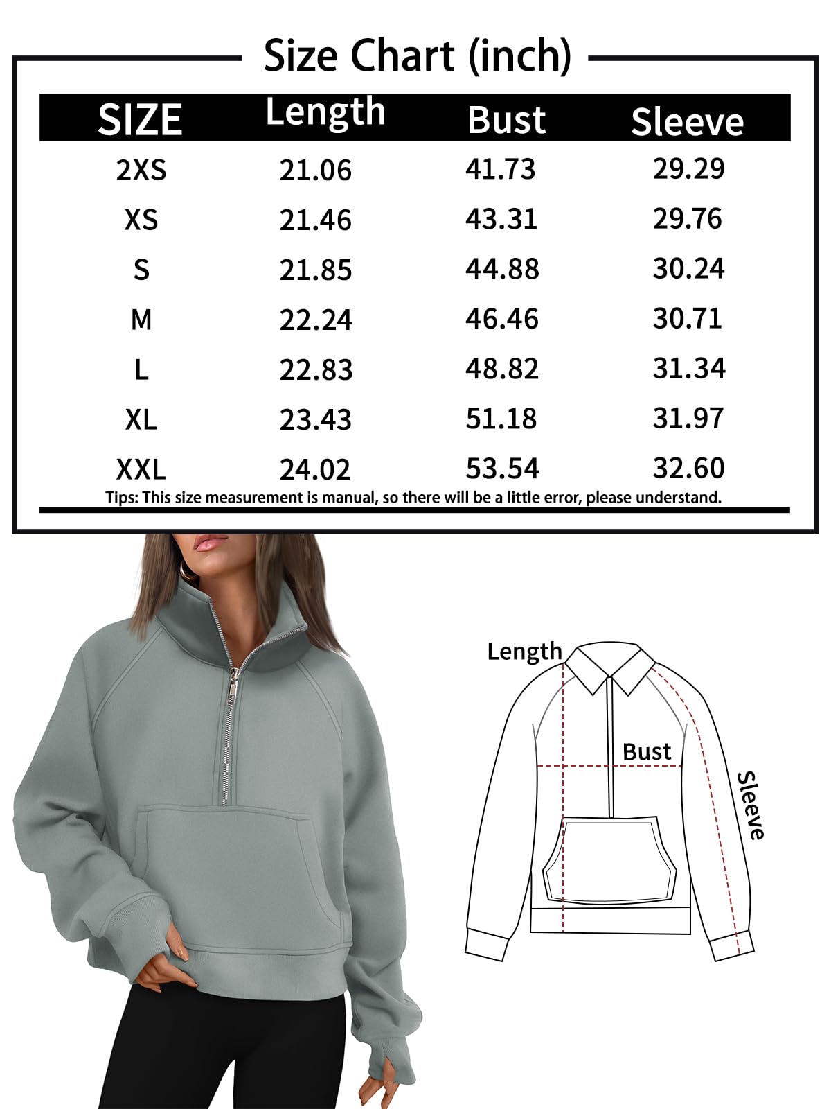 Fall outfits fleece sweatshirt