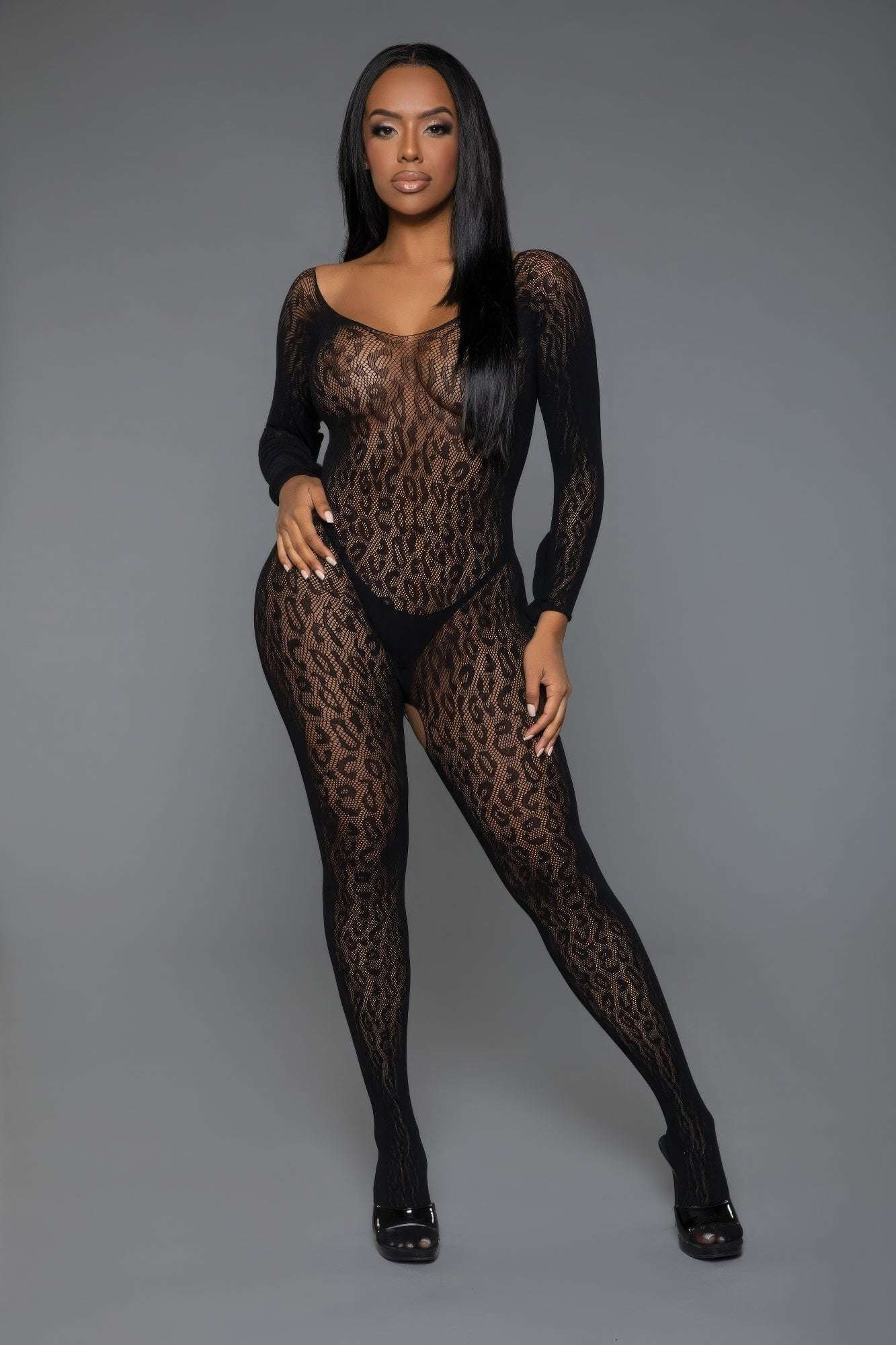 Animal Instinct Body stocking - The Diva Goddess