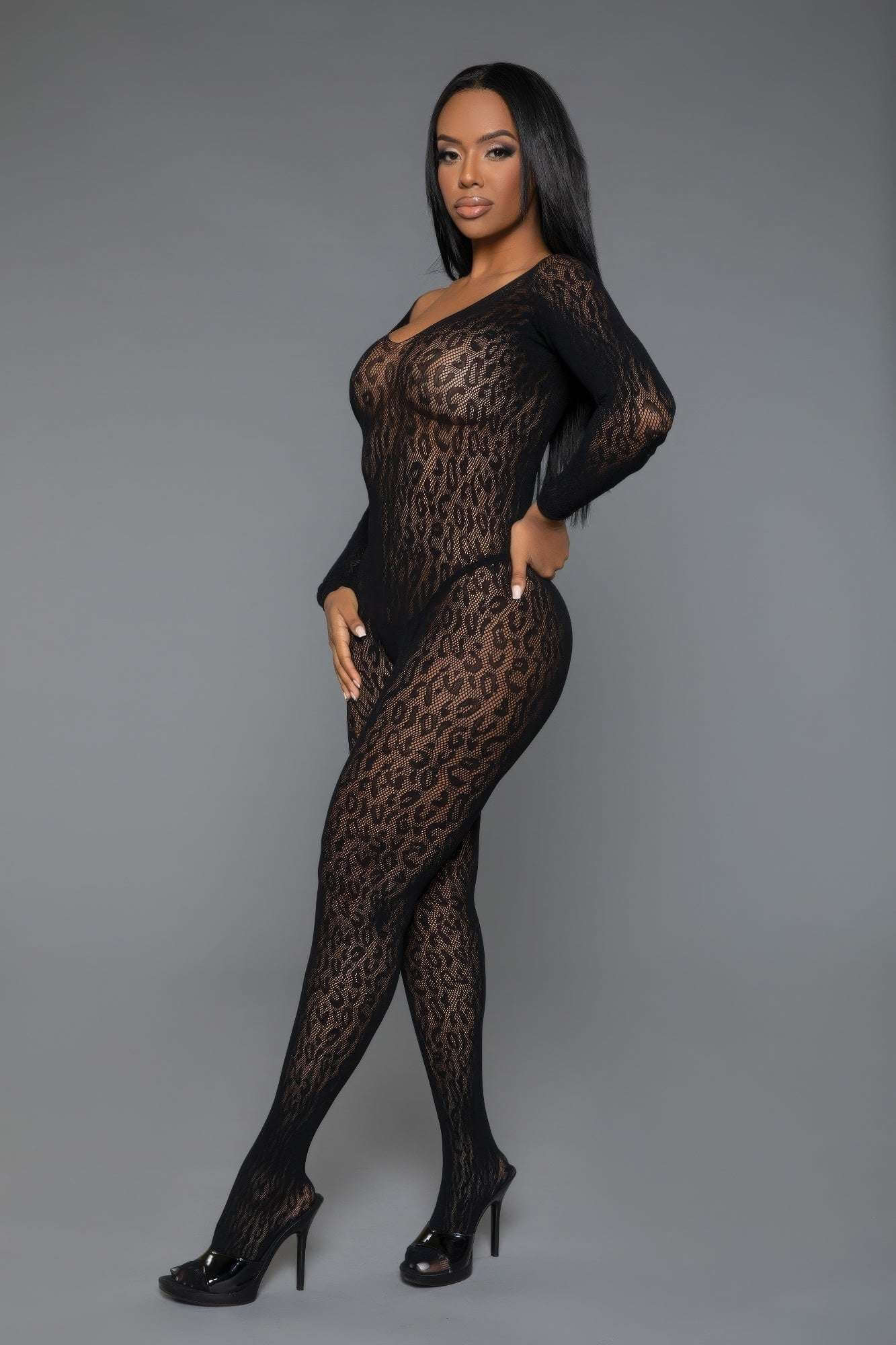 Animal Instinct Body stocking - The Diva Goddess