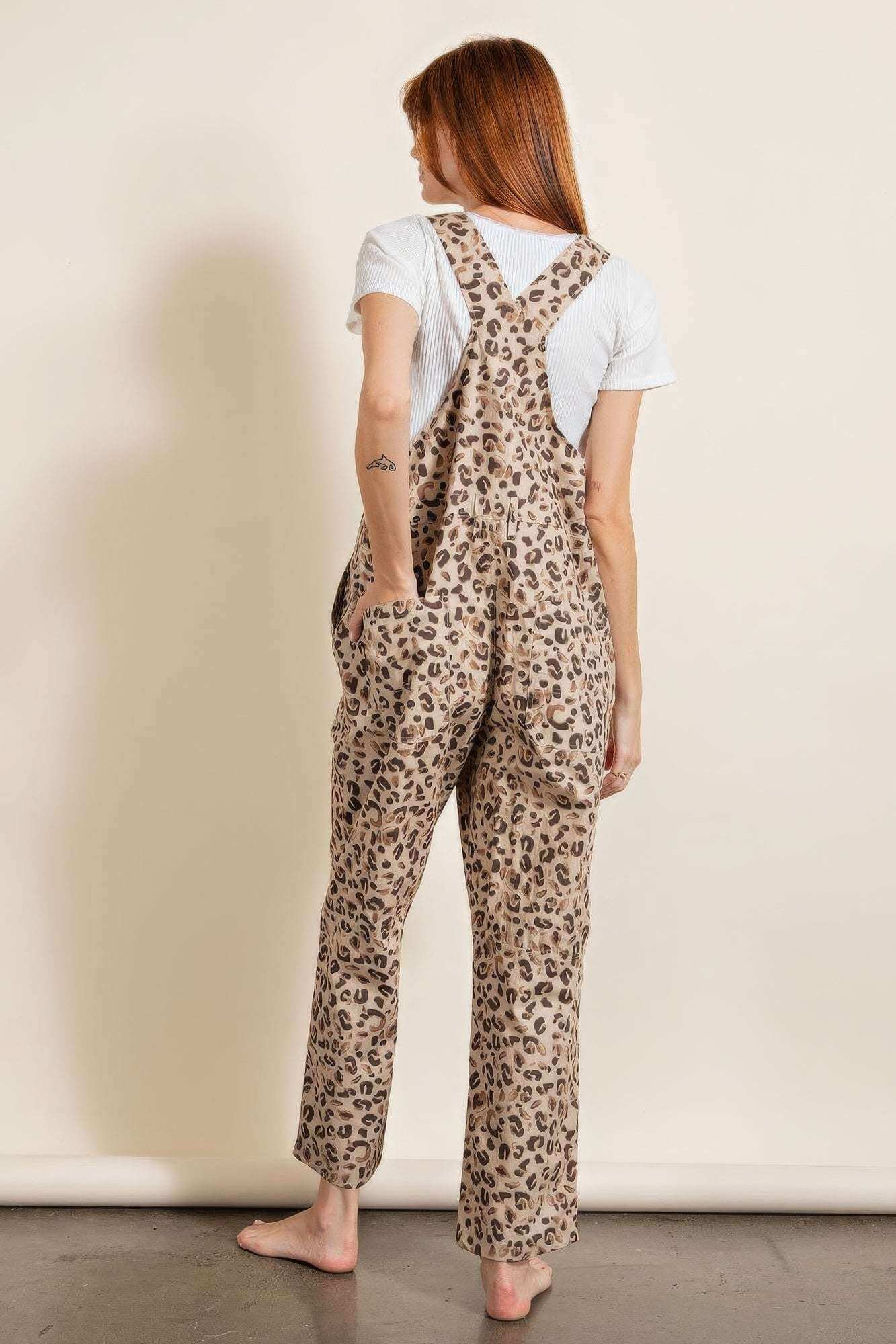 Animal/leopard Printed Jumpsuit - The Diva Goddess