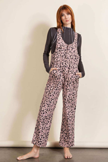 Animal/leopard Printed Jumpsuit - The Diva Goddess