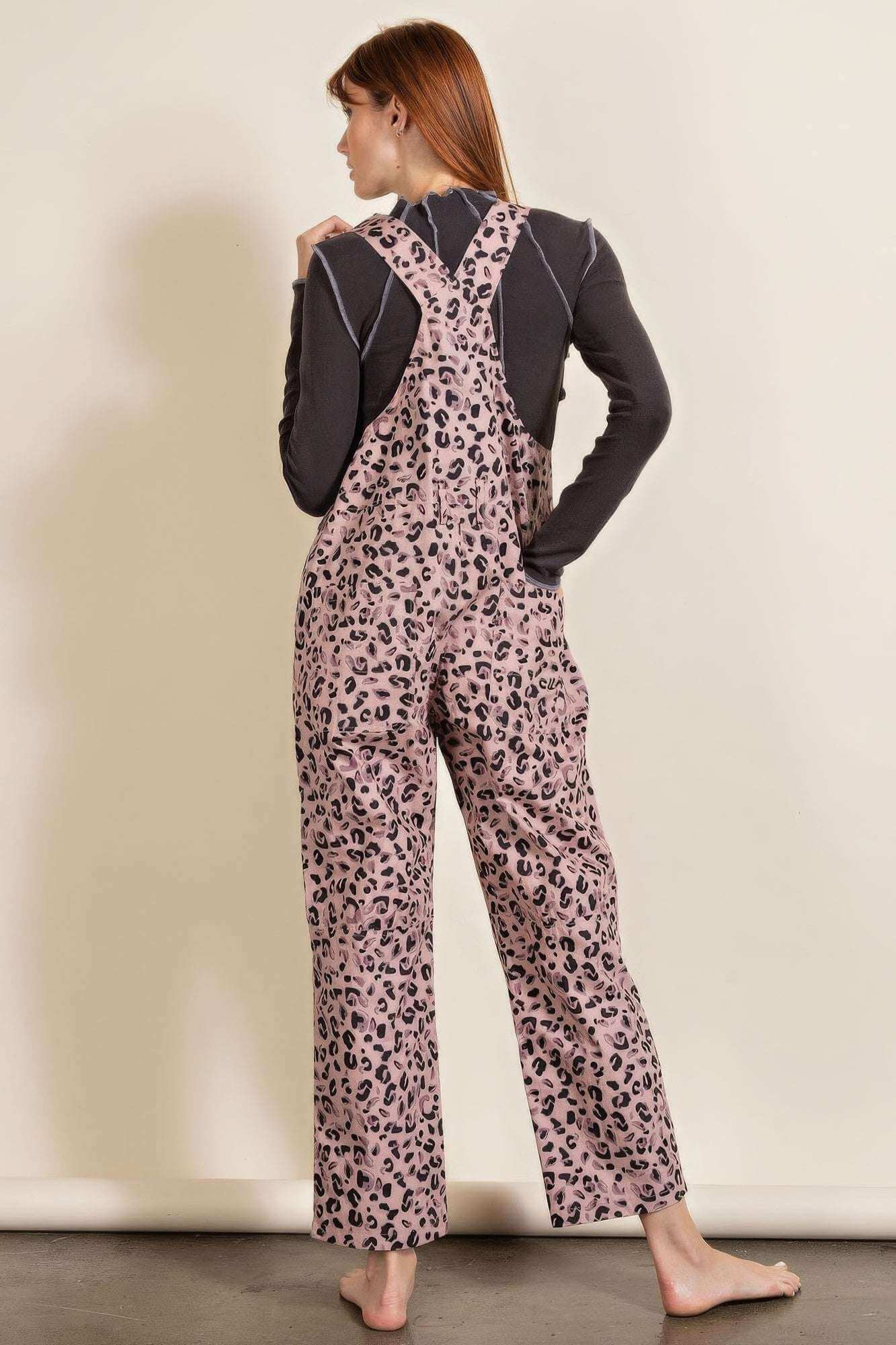 Animal/leopard Printed Jumpsuit - The Diva Goddess