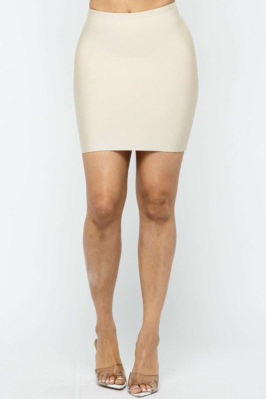 BANDAGE MINI SKIRT - The Diva Goddess