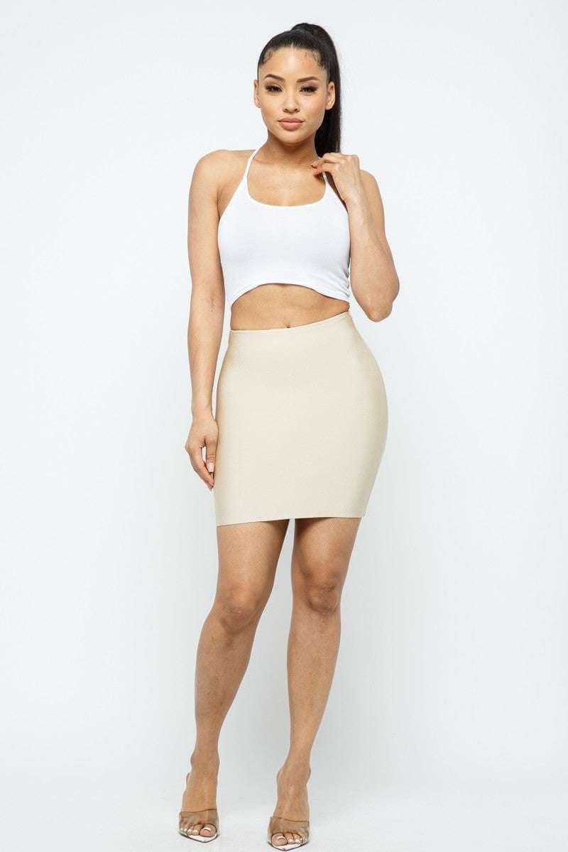 BANDAGE MINI SKIRT - The Diva Goddess