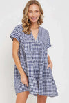 Bodydoll Gingham Dress - The Diva Goddess