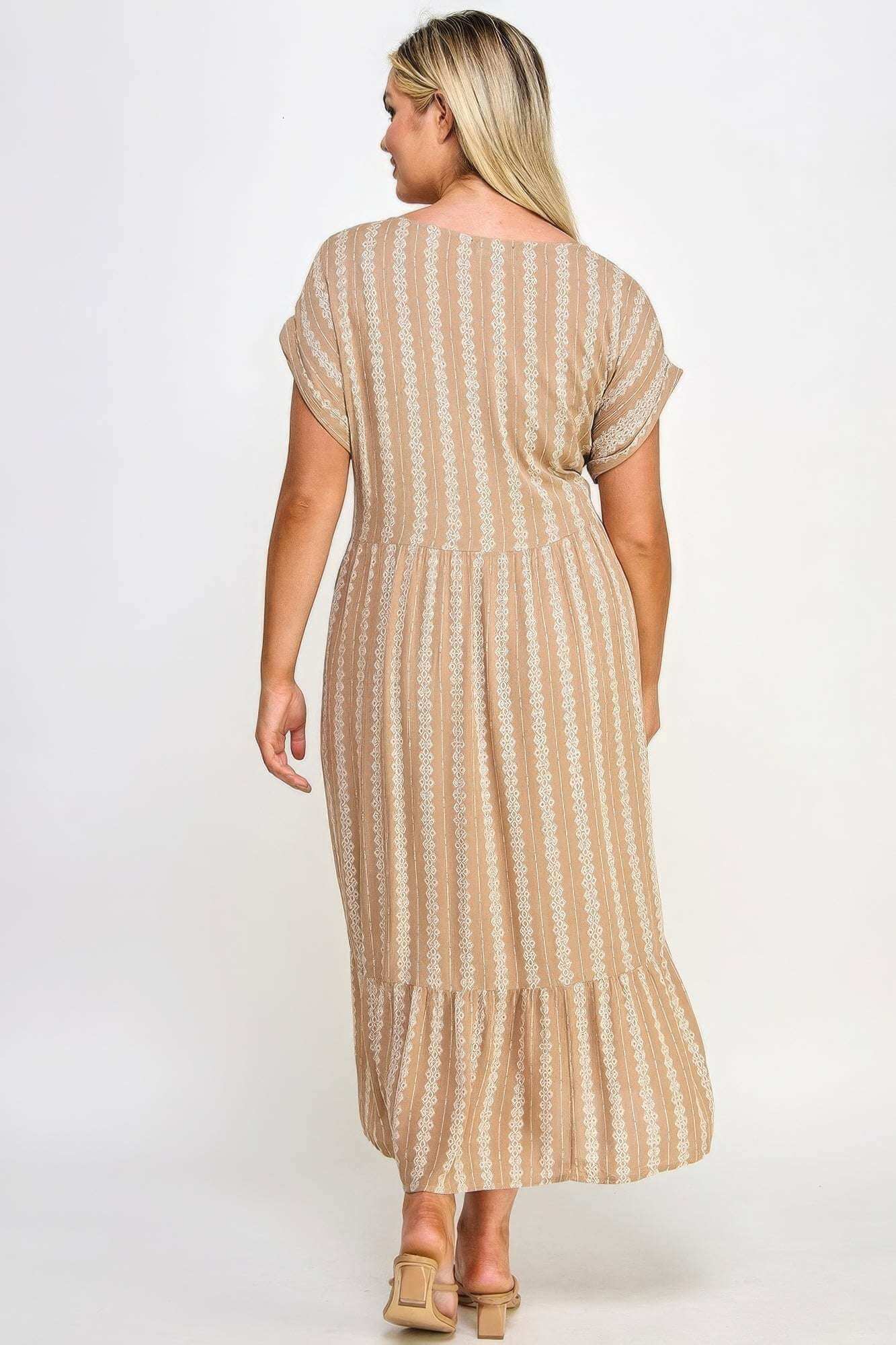 Boho Maxi Dress W/ Slip - The Diva Goddess