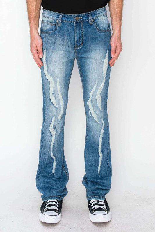 Bootcut Denim Jeans - The Diva Goddess