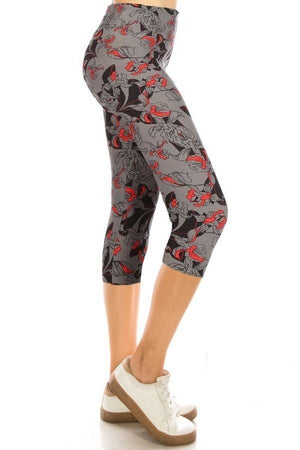 Print Capri Leggings