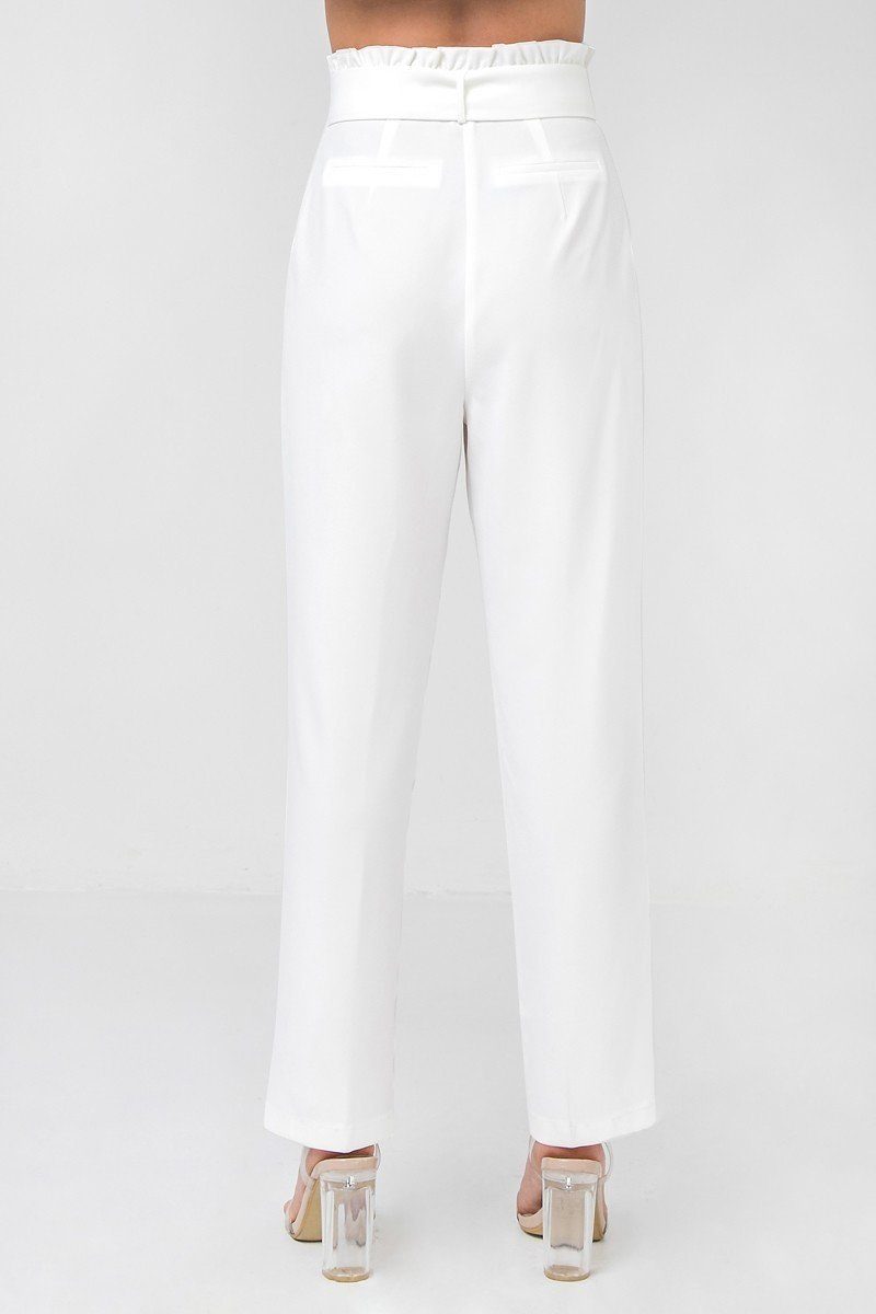 Paperbag waist pant