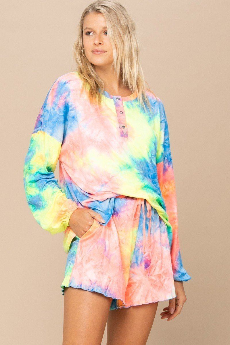 Tiedye knit set