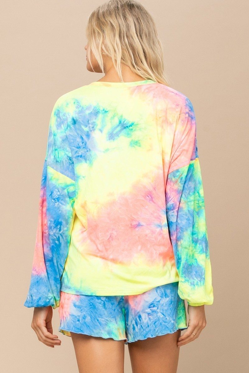 Tiedye knit set