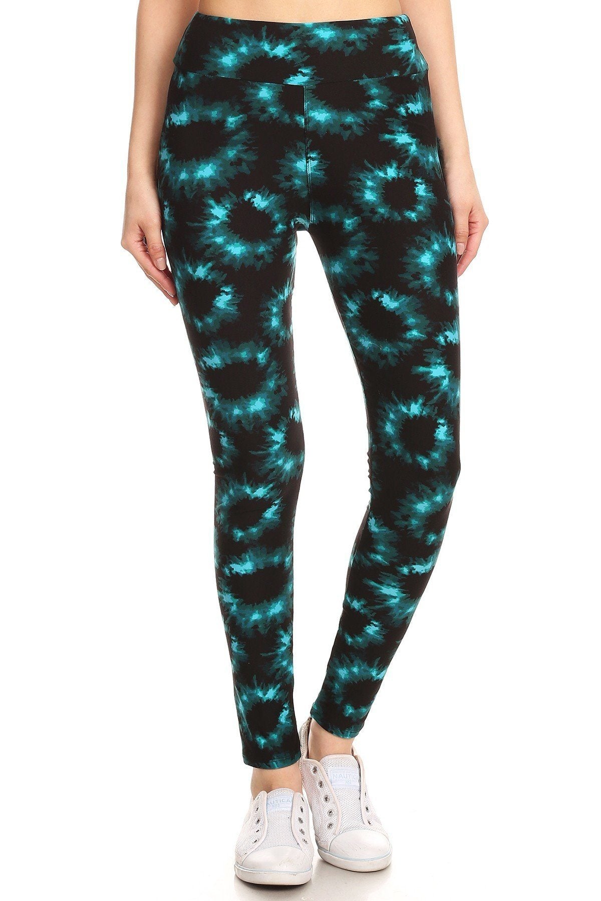 Tie dye yoga leggings