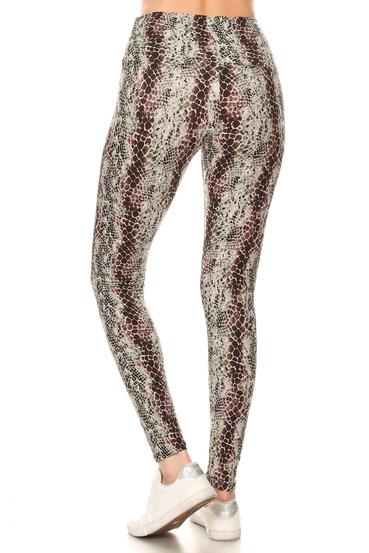 Trendy banded yoga pants