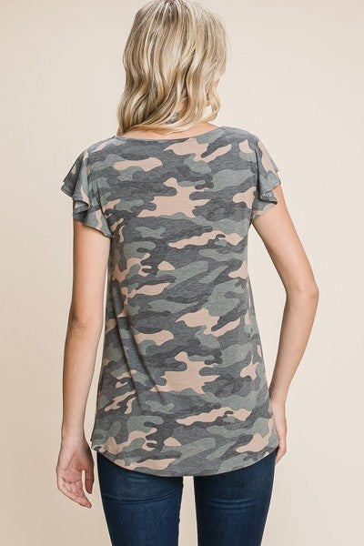 Army camo top