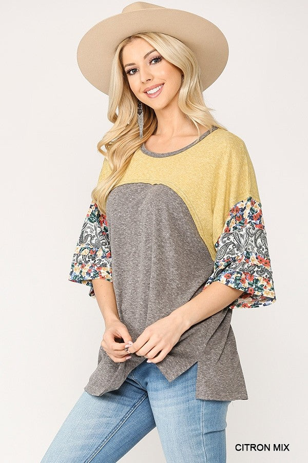 Dolman sleeve blouse