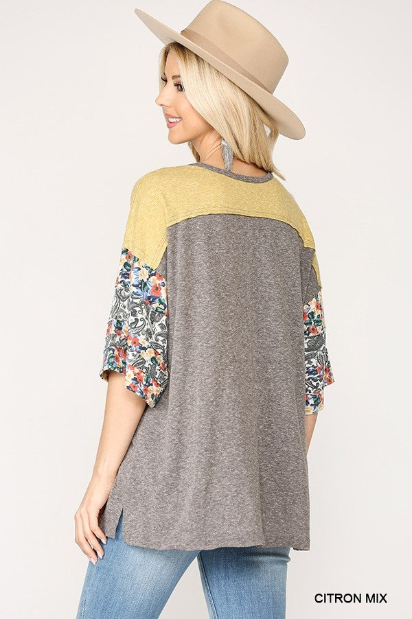 Dolman sleeve blouse