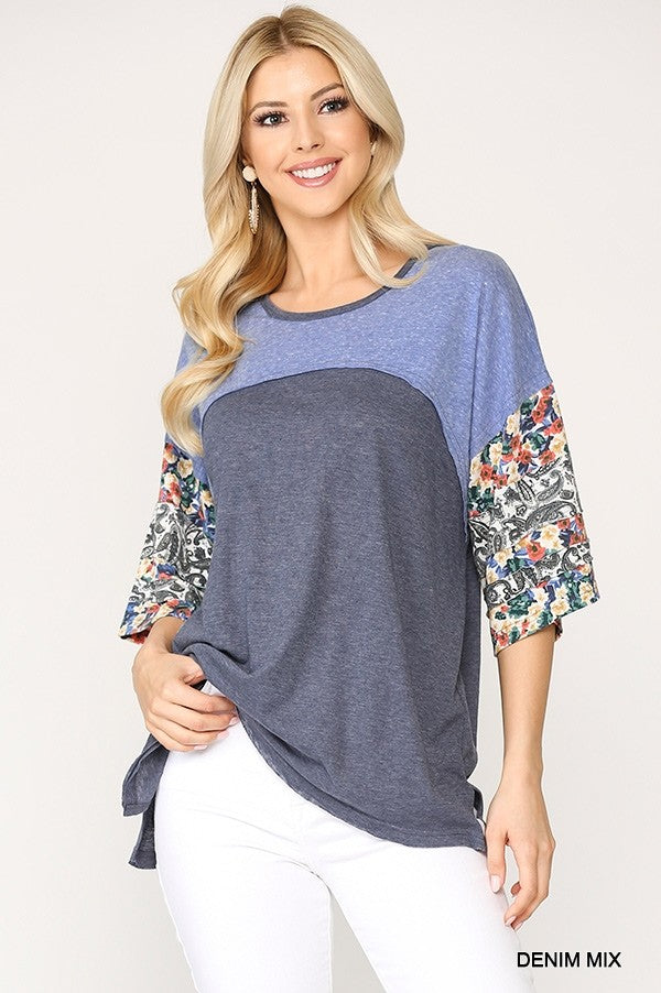 Dolman sleeve blouse