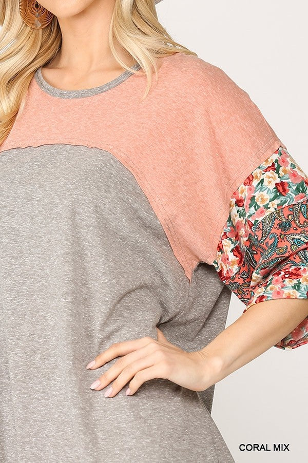 Dolman sleeve blouse