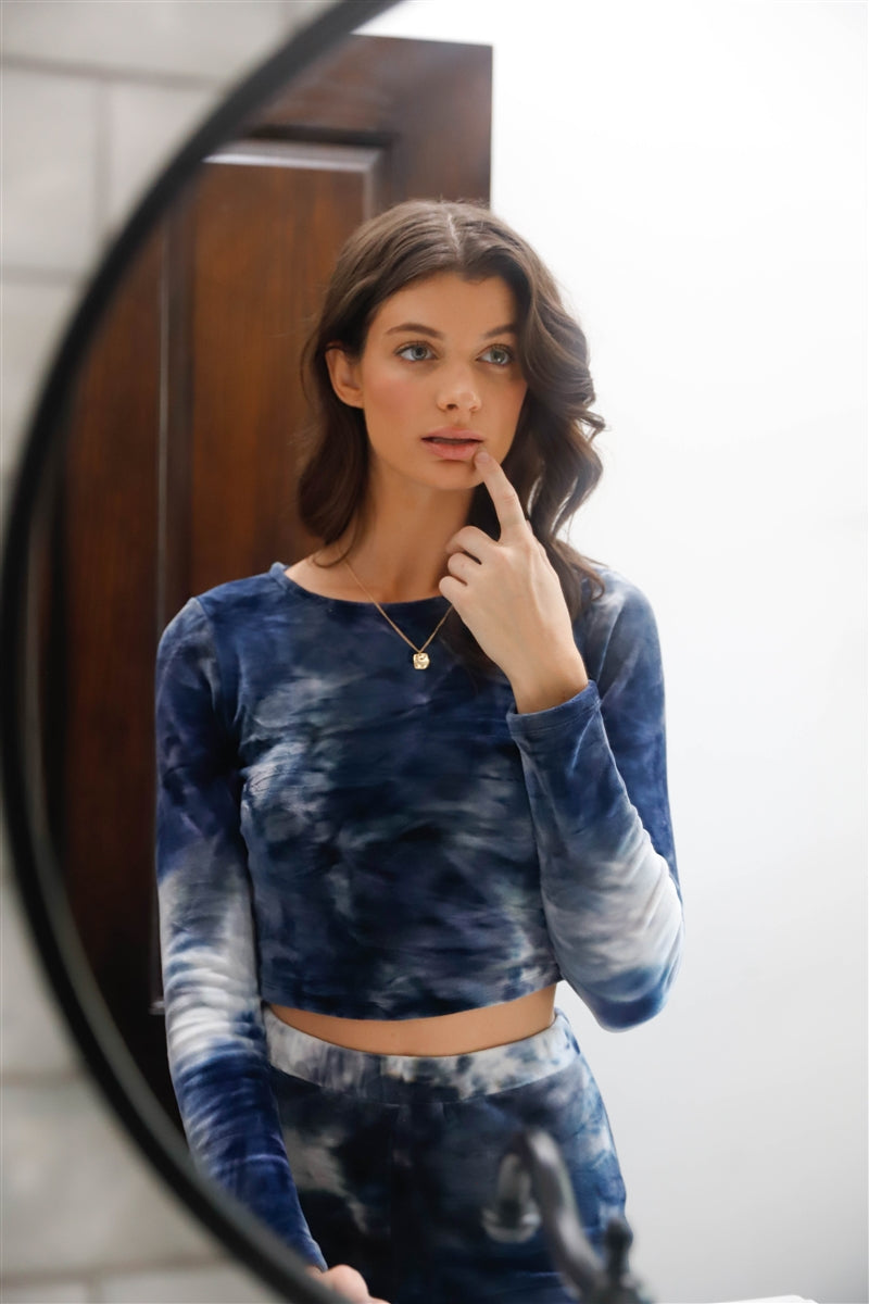 Tiedye velvet set