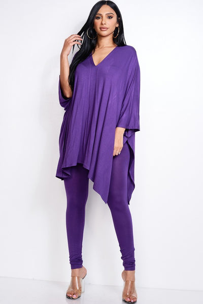 Rayon Spandex Cape Top