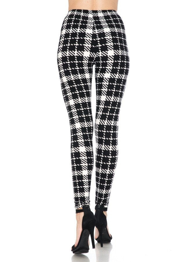 Printed high waisted leggings