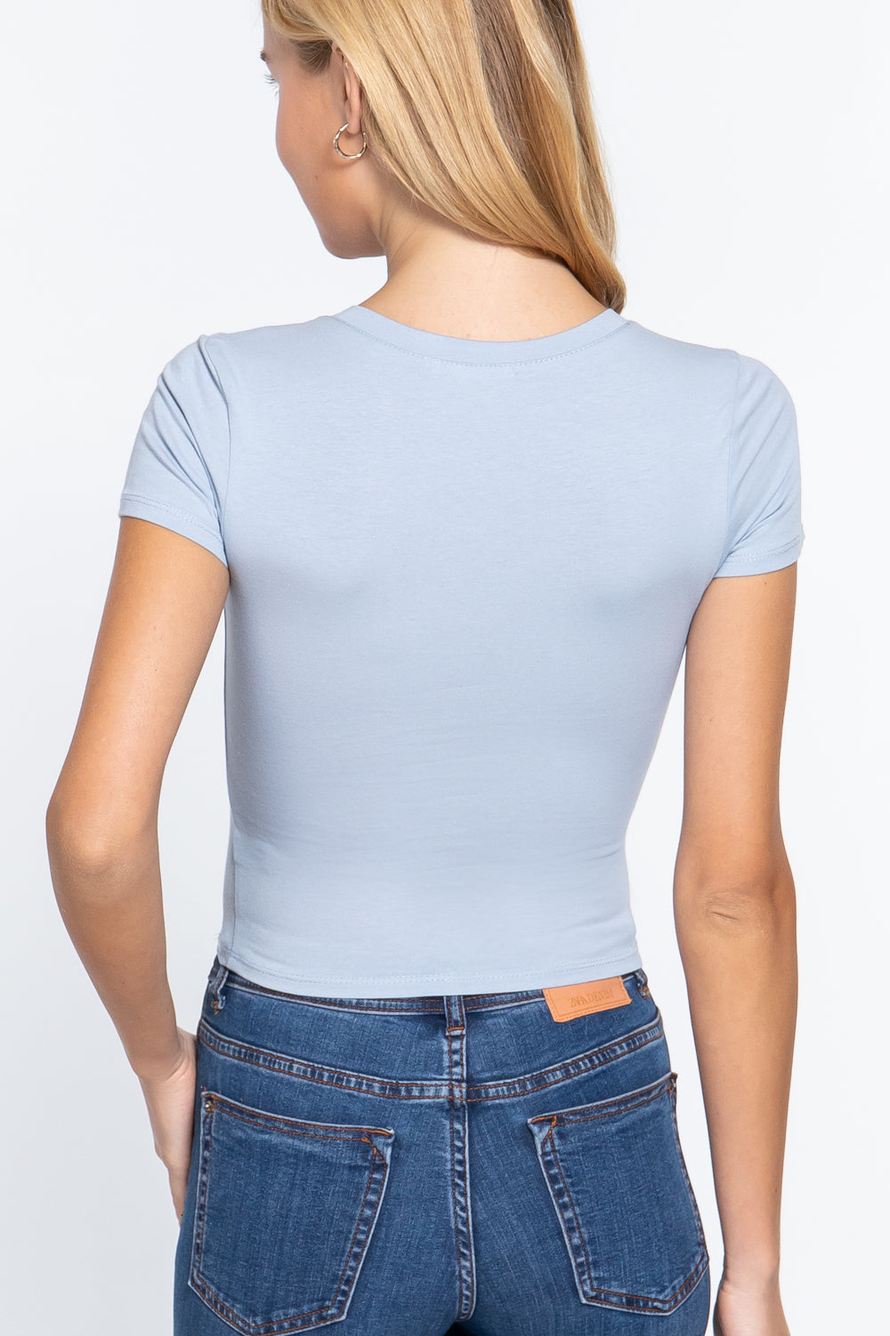 Vneck Crop Top