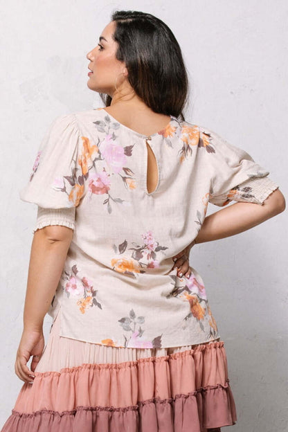 Floral Printed Woven Blouse - The Diva Goddess