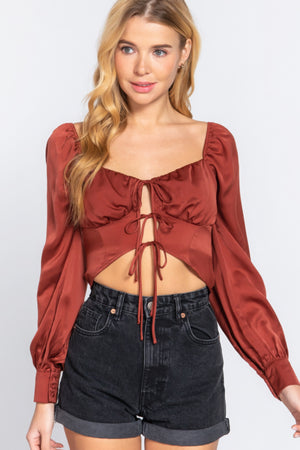 Sweetheart Neck Top