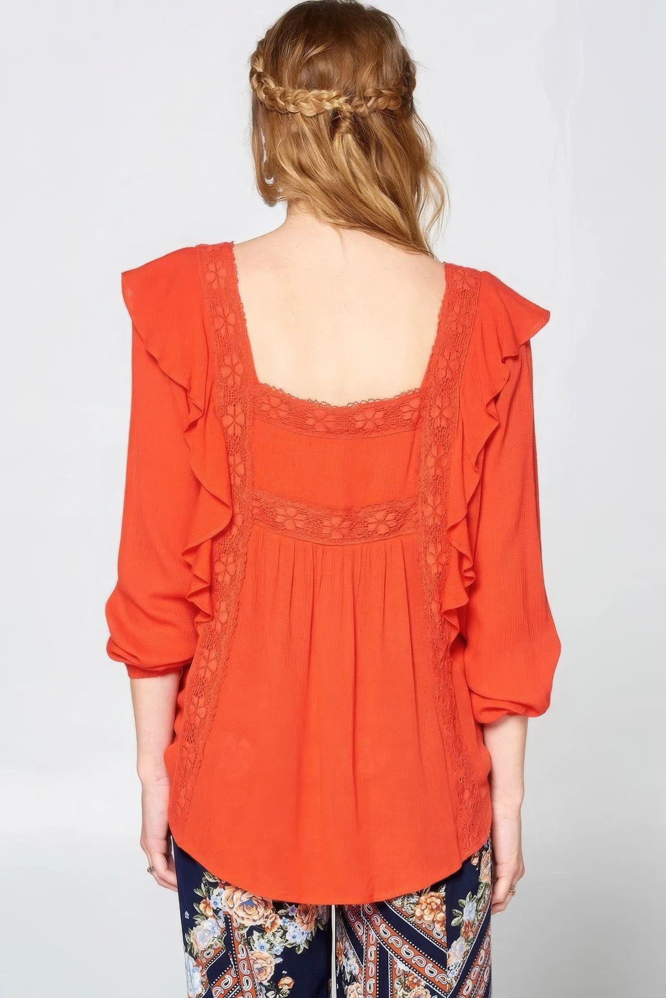 Flowy bohemian shirt