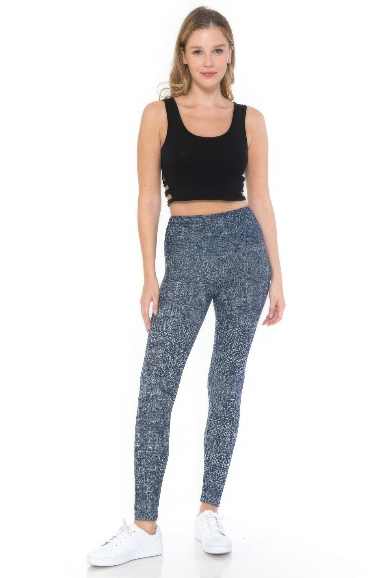 High waisted mini leggings