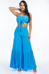 Tank top and wide leg pants set