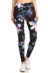 Galaxy floral leggings