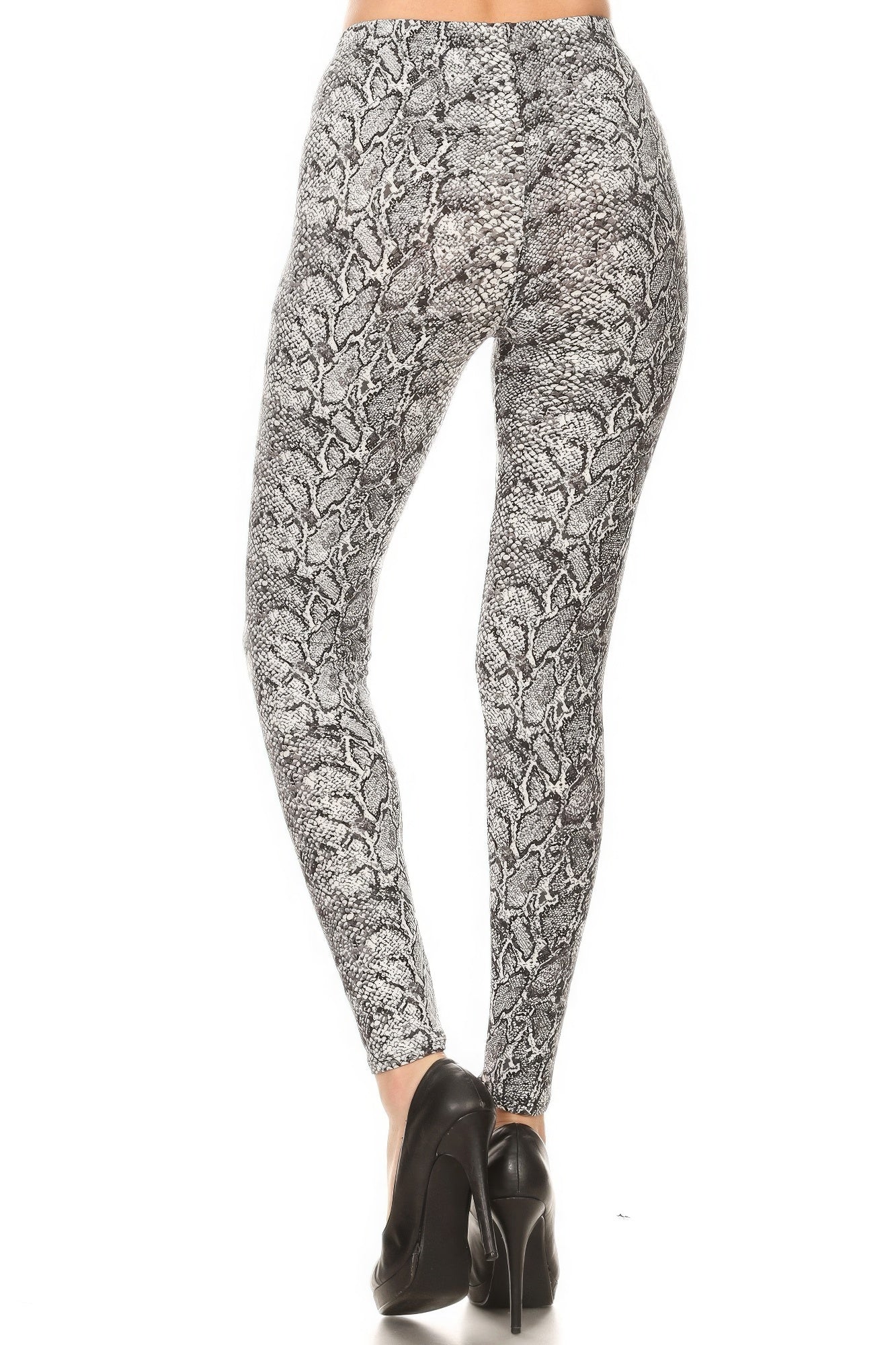 Snakeskin leggings