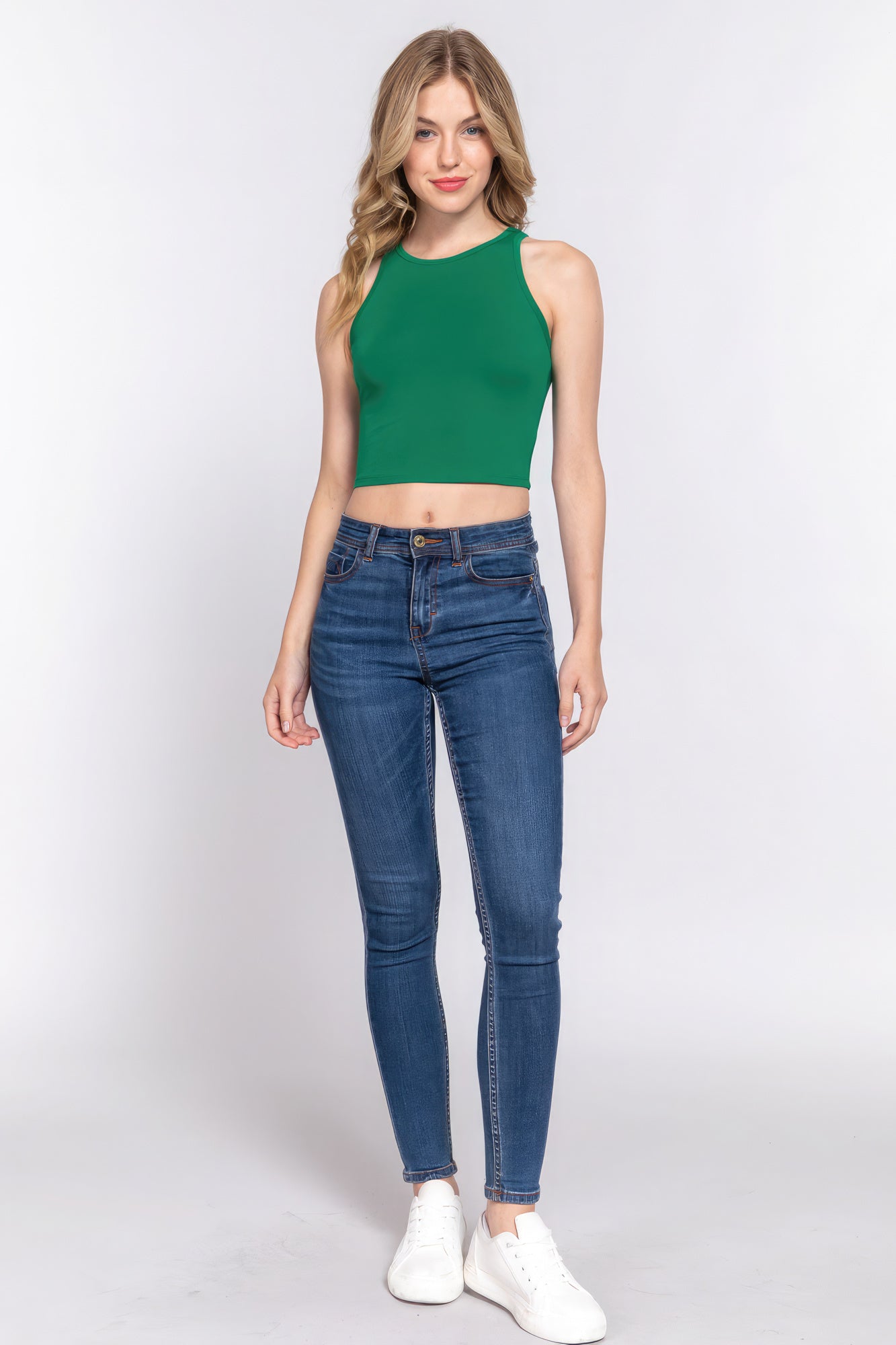 Halter Neck Crop Top