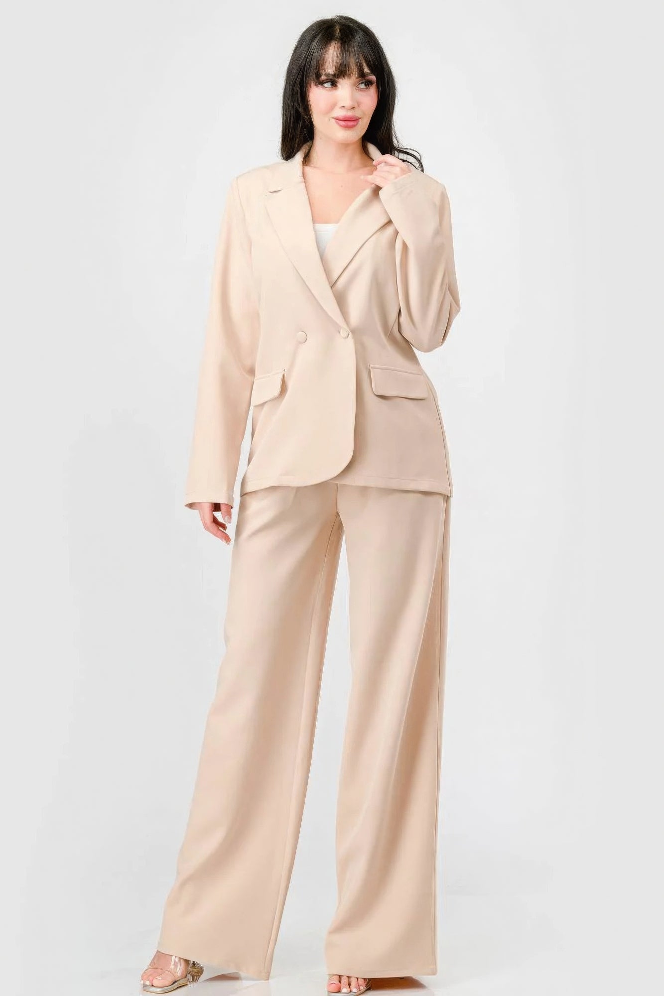 Loose Fit Blazer Set