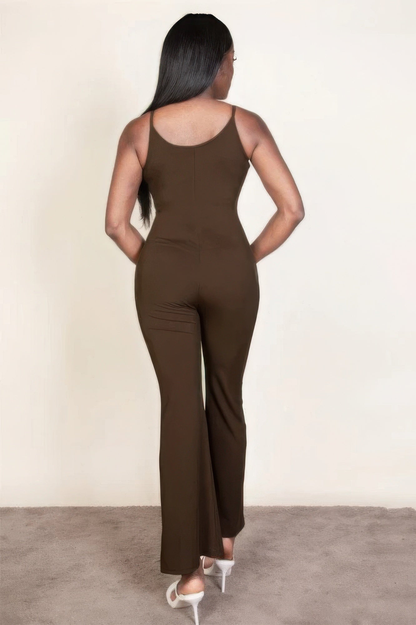 Wide leg jumpsuit