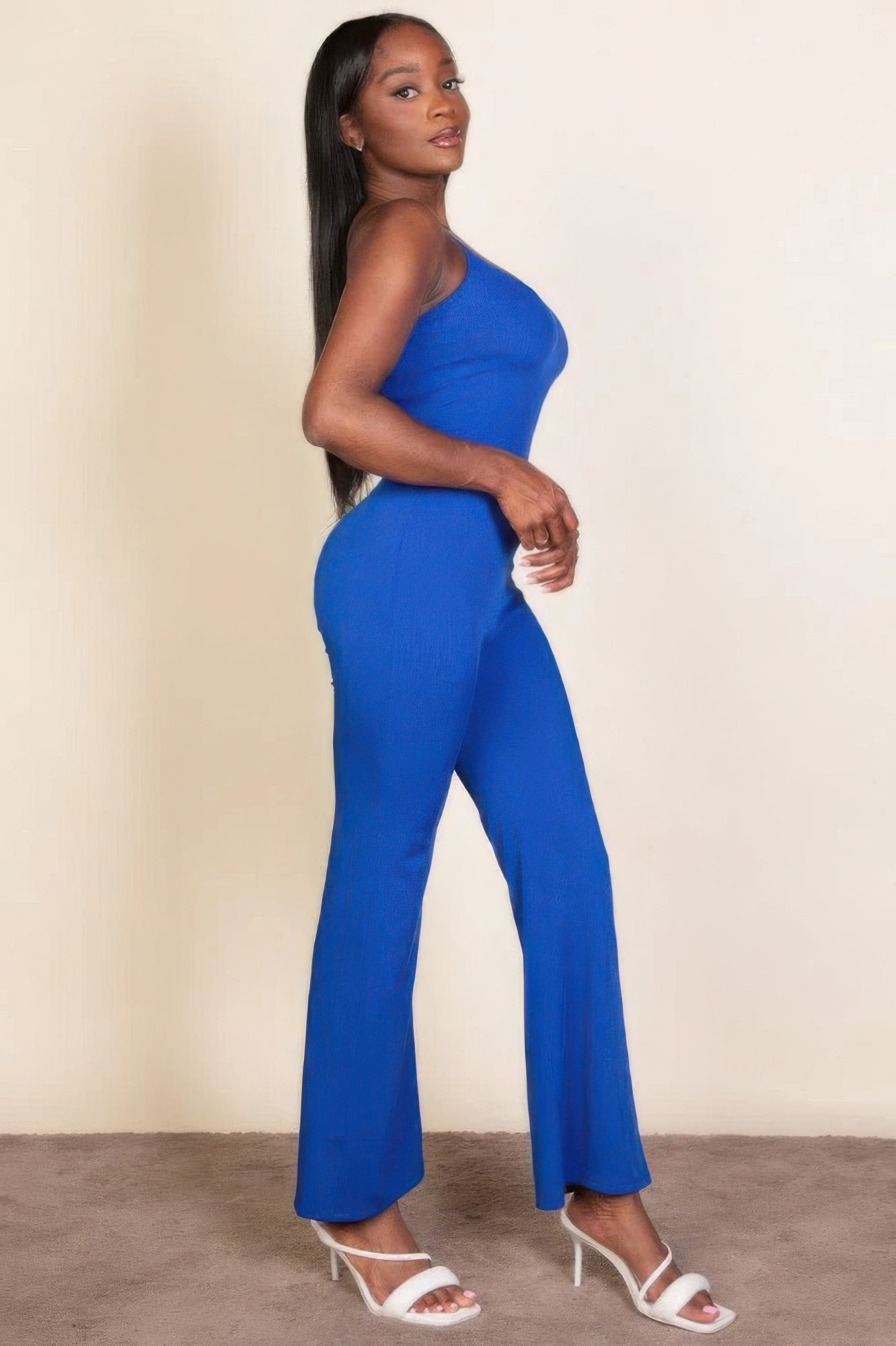 Wide leg jumpsuit