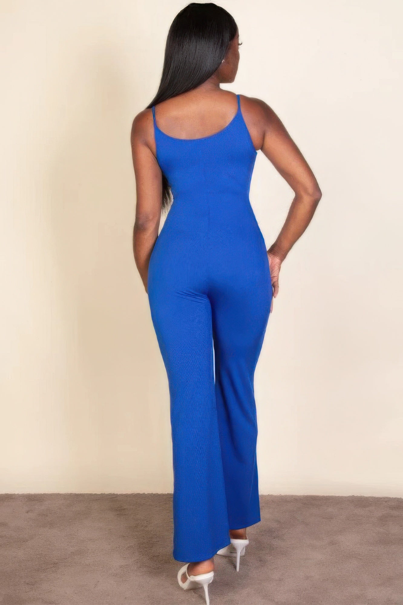 Wide leg jumpsuit