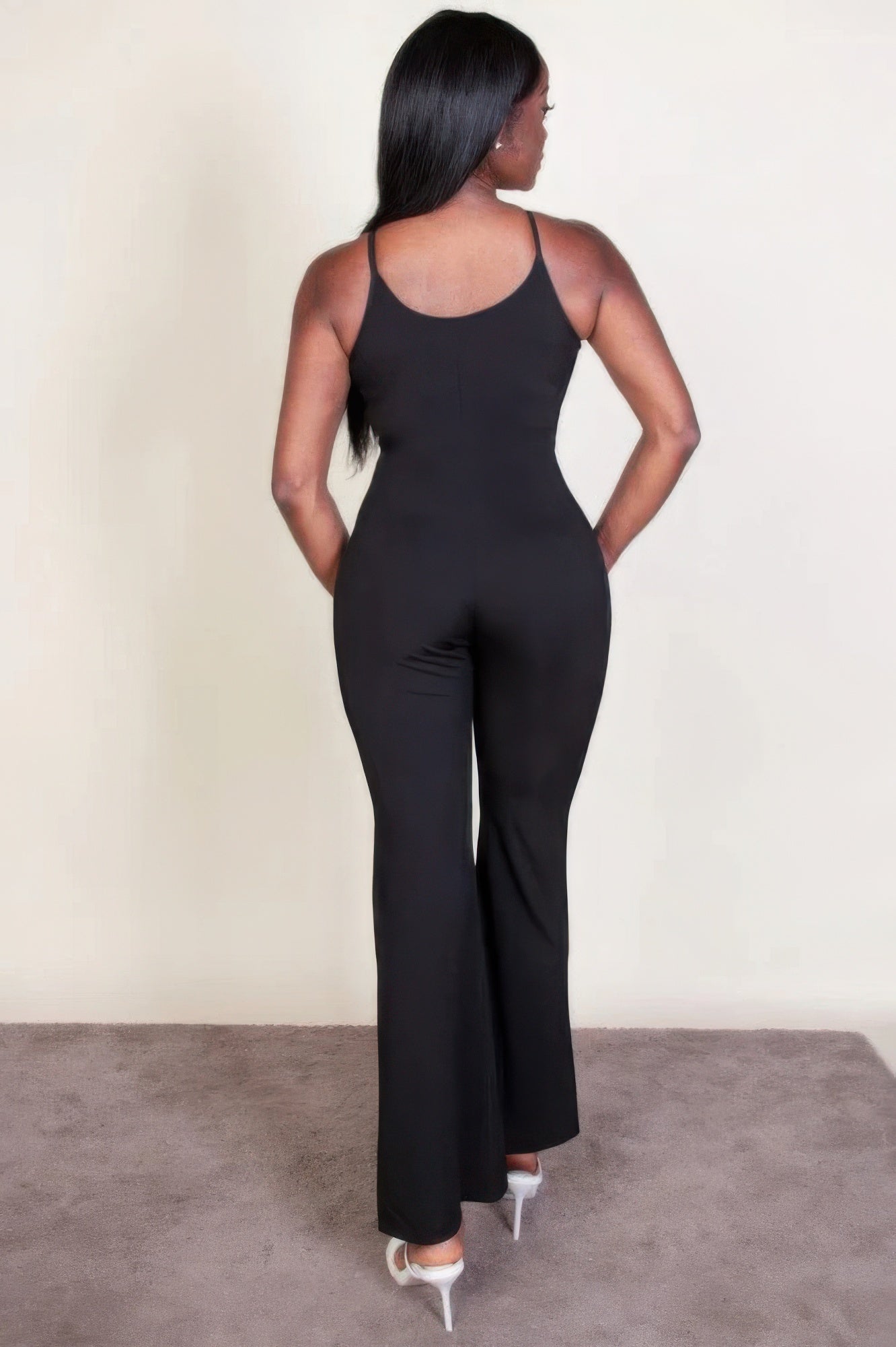 Wide leg jumpsuit