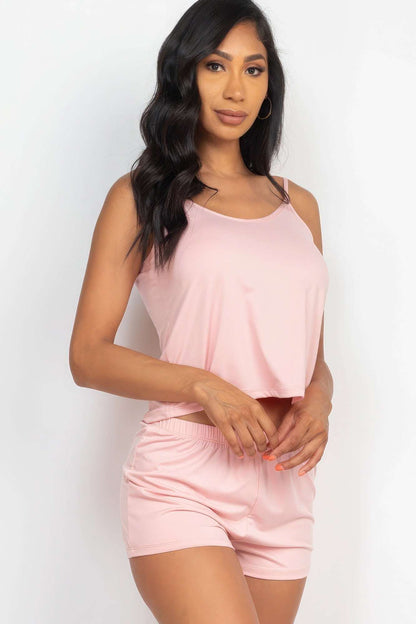 Cami Top & Shorts Set - The Diva Goddess