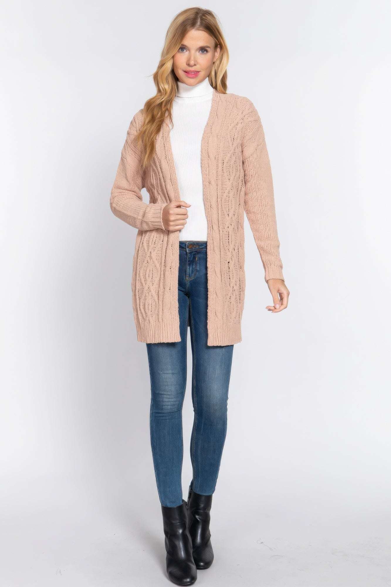 Chenille Sweater Cardigan - The Diva Goddess