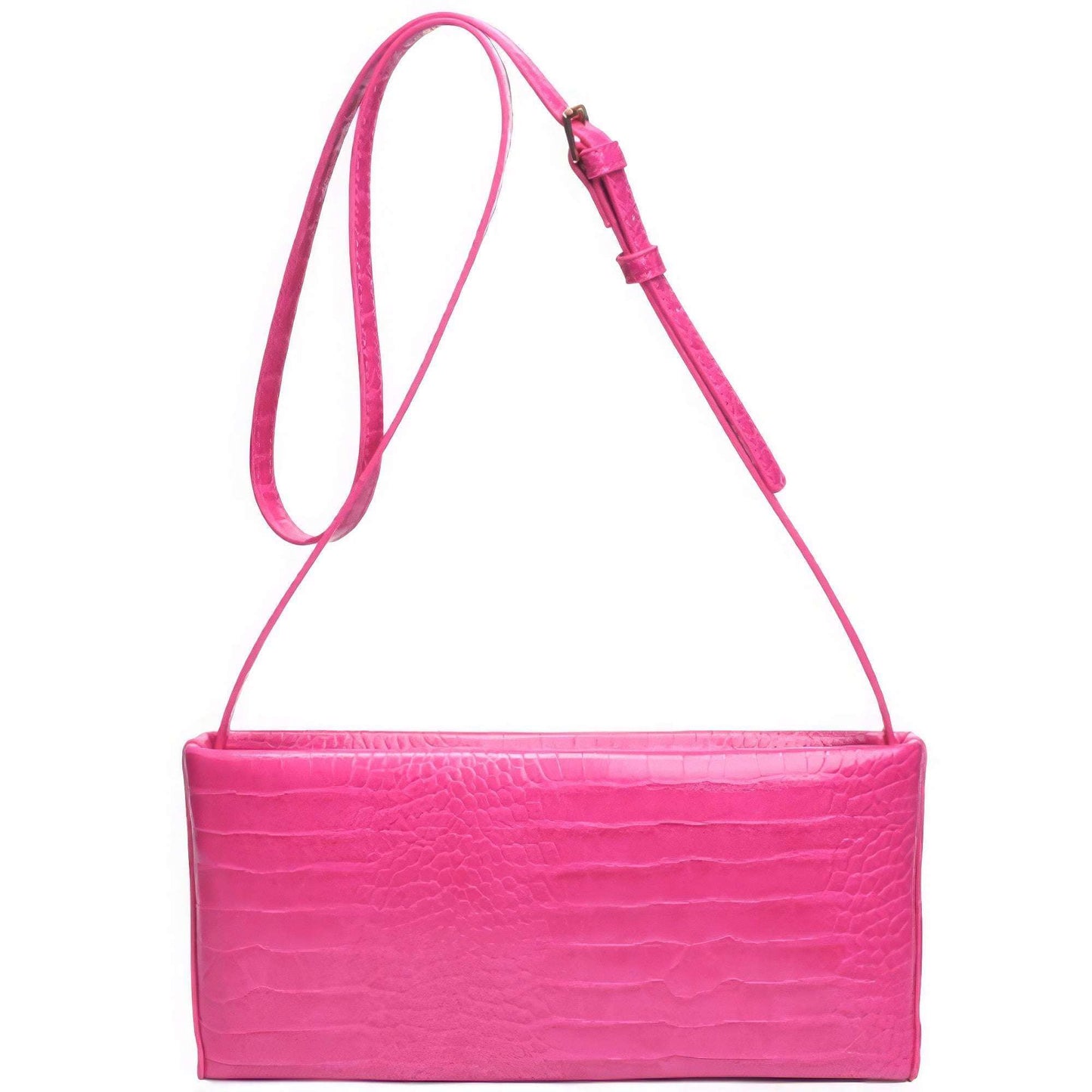 Croc Mandy Handle Crossbody Bag - The Diva Goddess