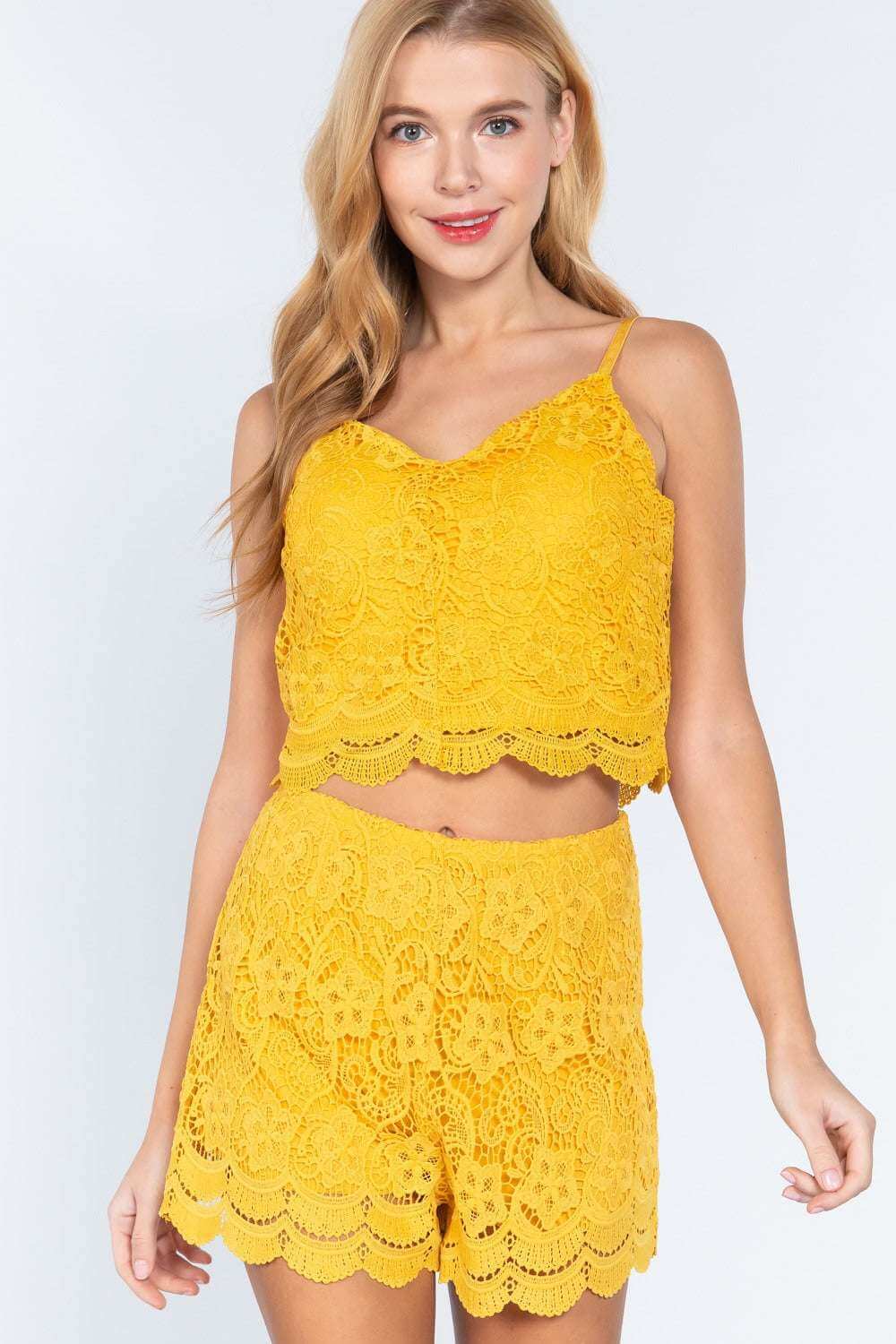 Crochet Lace Woven Short - The Diva Goddess