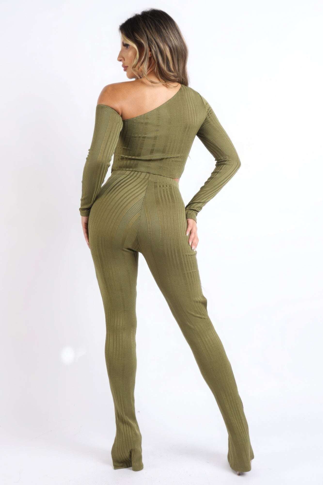 Cutout ribbed set - The Diva Goddess