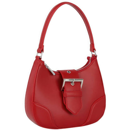 Fashion Buckle Curve Handle Shoulder Bag - The Diva Goddess