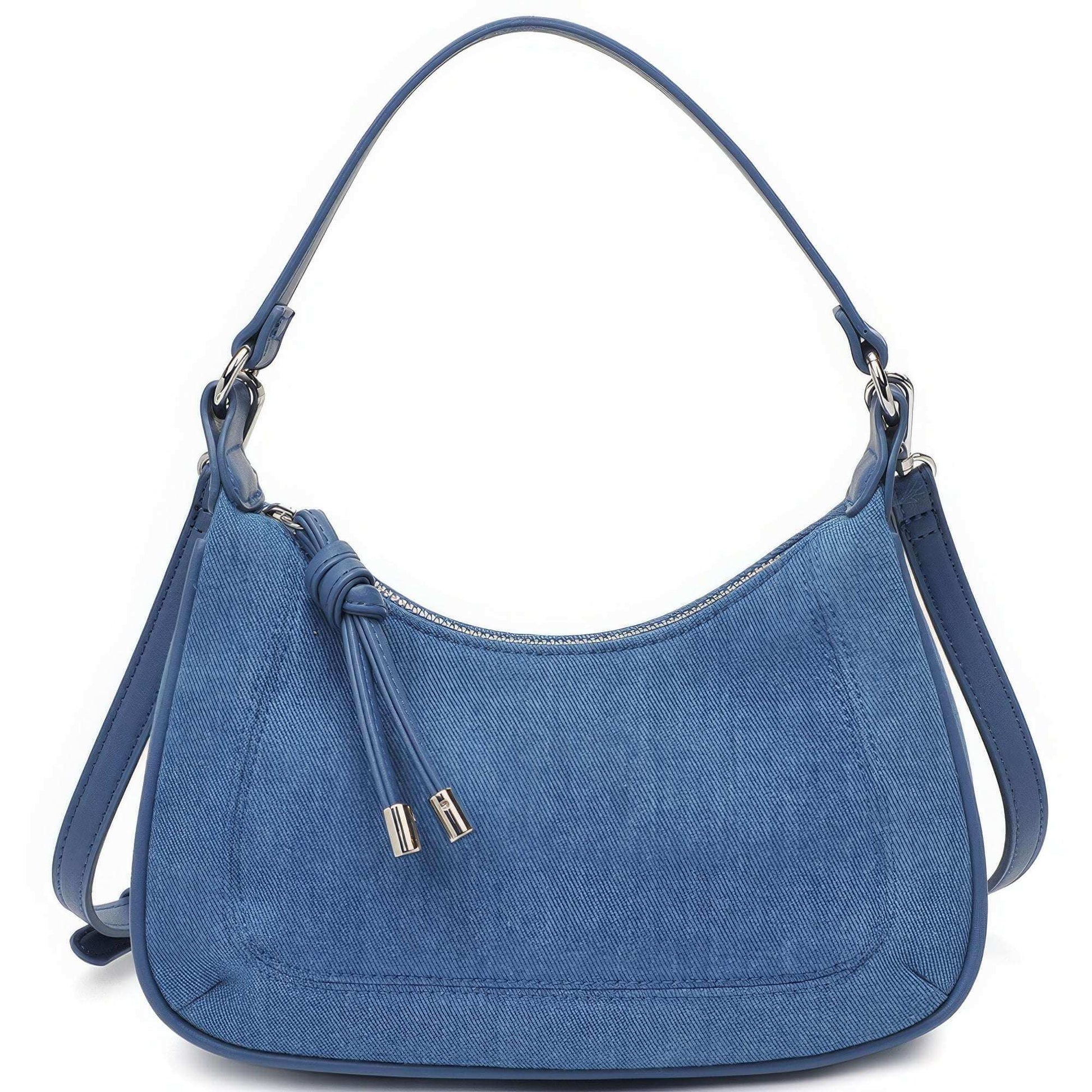 Fashion Denim Texture Shoulder Crossbody Bag - The Diva Goddess