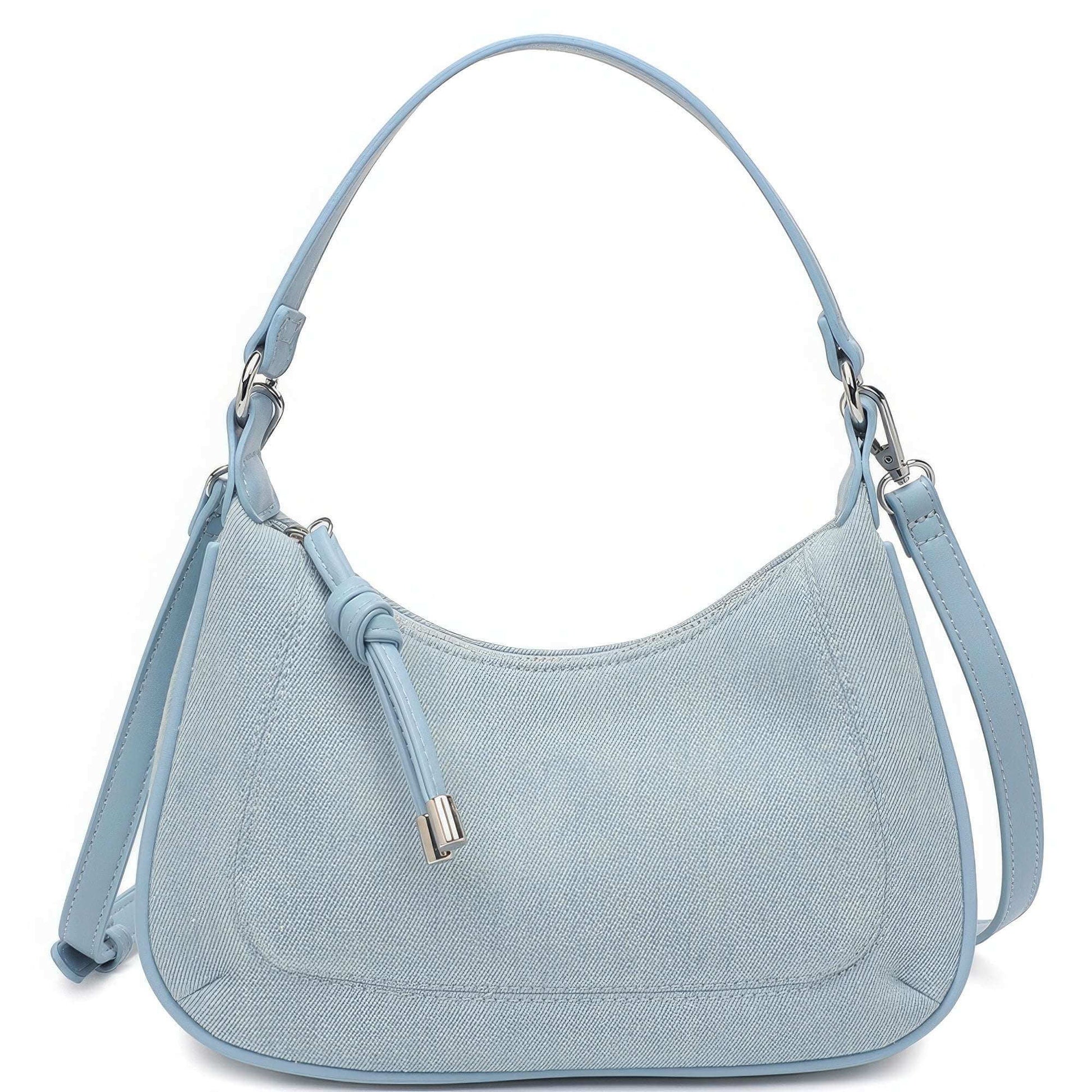 Fashion Denim Texture Shoulder Crossbody Bag - The Diva Goddess