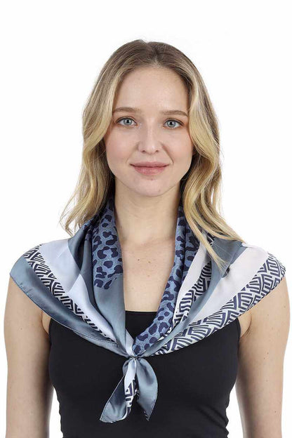 Fashion Leopard Pattern Print Neck Scarf - The Diva Goddess